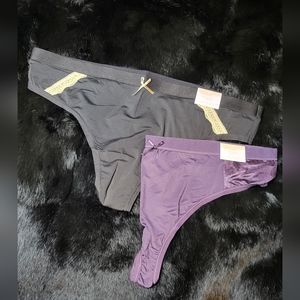 🔥Women's 0X Soft Thong Duo Size 10/12 NWT